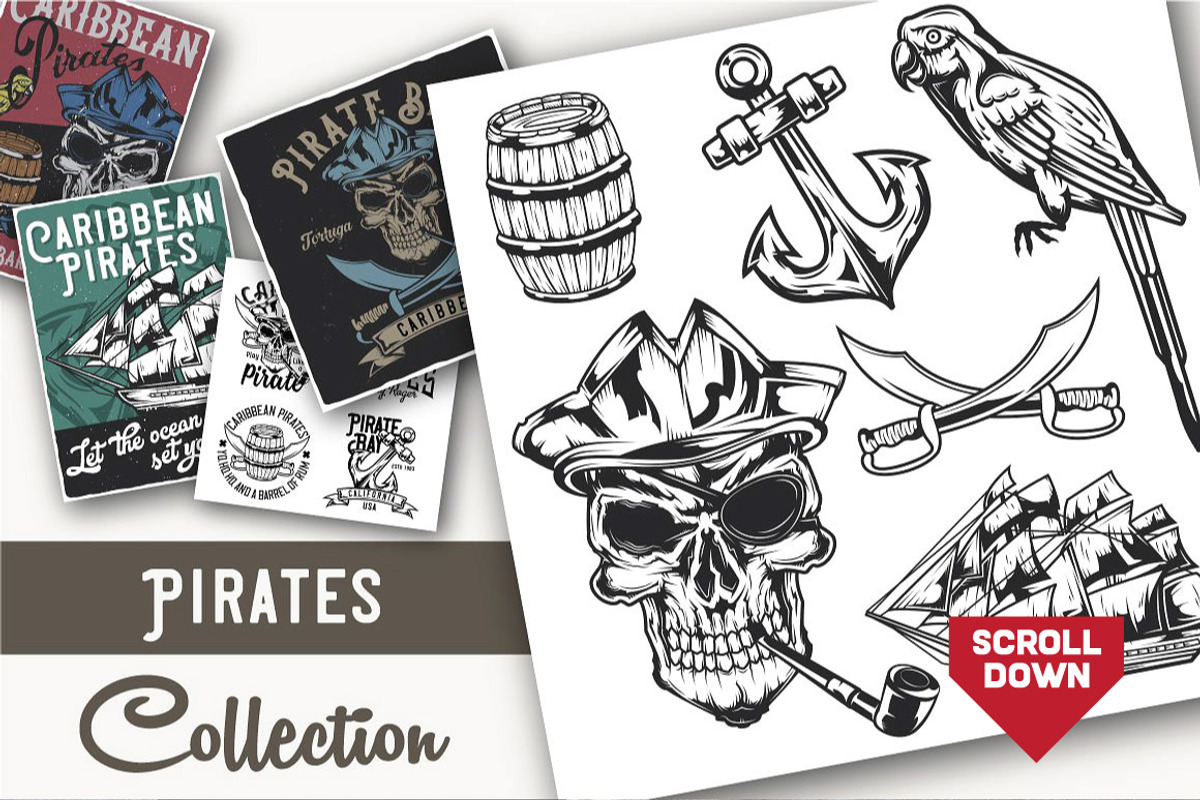 T-shirts and posters BUNDLE, a Work Illustration by VozzyStock (Photo 14 of 18)