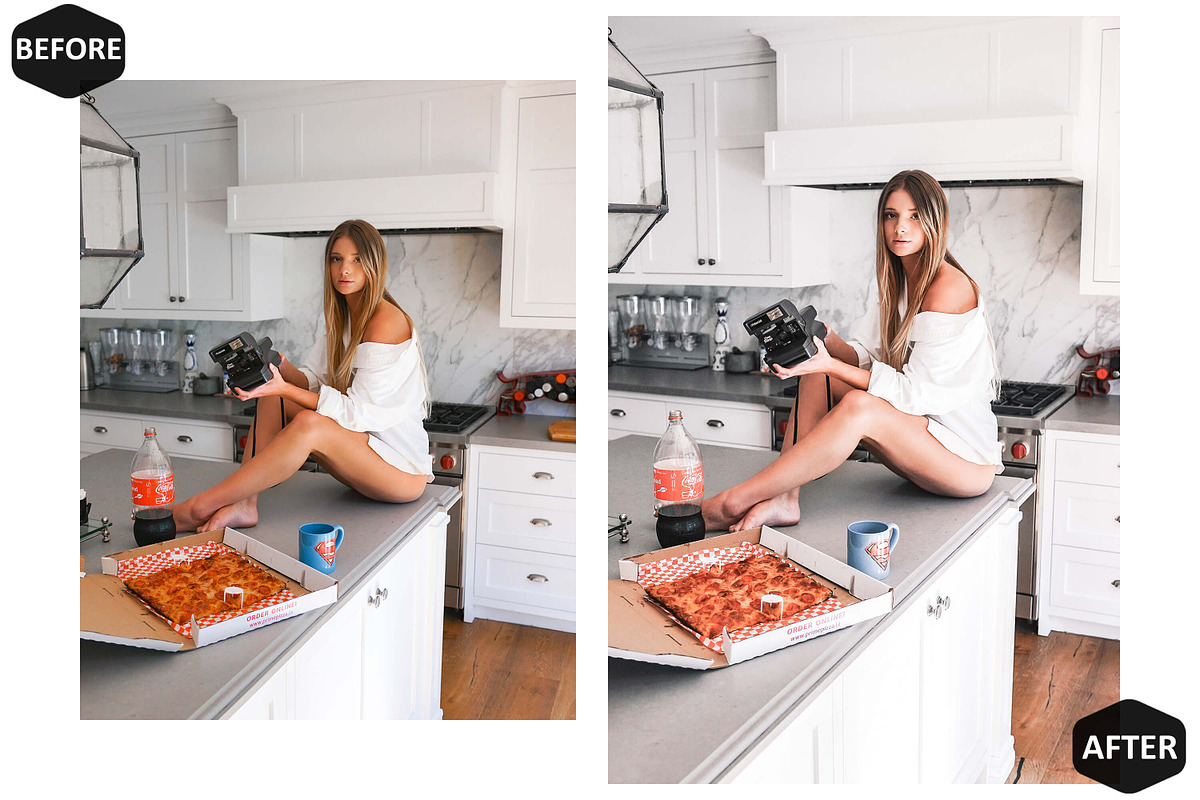 12 White As Snow Photoshop Actions, an Action Add-On by Hue Palettte Studio (Photo 5 of 10)
