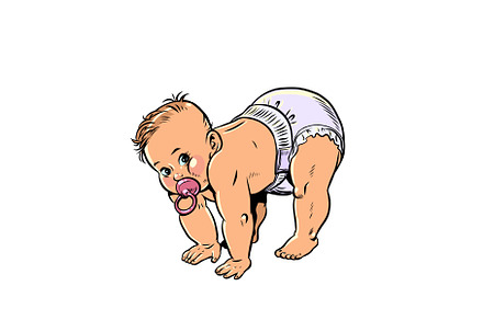 Raising a baby and its first