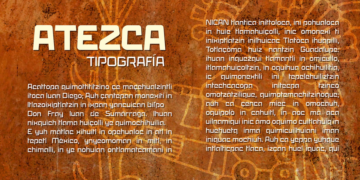 Atezca, a Sans Serif Font by Ixipcalli (Photo 5 of 5)