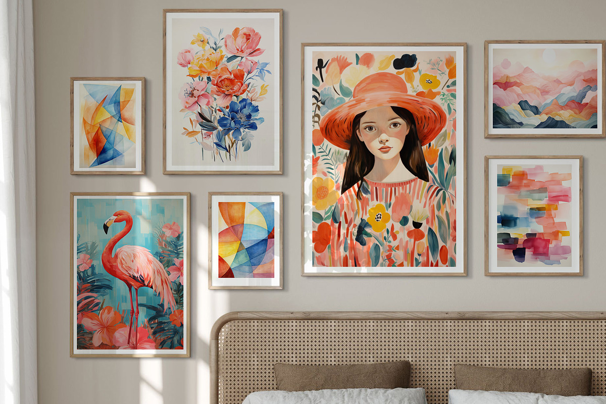 Romantic ART Gallery, a Wallpaper Graphic by O m N i  Studio (Photo 2 of 15)