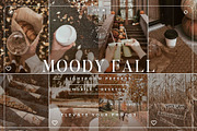 15 Moody Fall Lightroom Presets, a Preset Add-On by TheWayfarerShoppe (Thumbnail 1 of 9)