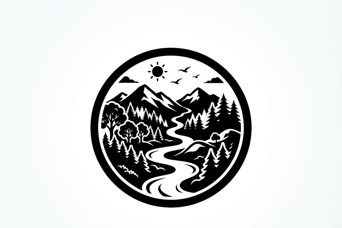 60 Eco Globe Landscape Silhouette, a Technology Illustration by Amazin_art (Photo 41 of 49)