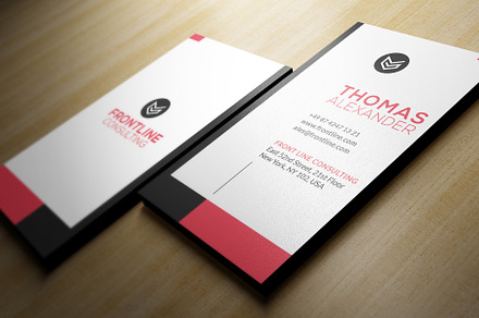 Modern Corporate Business Card