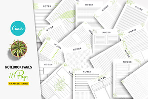 Digital Notebook Pages