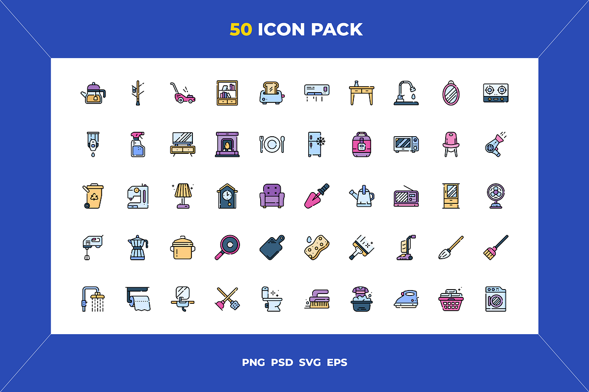 Homeware icons, an Outline Icon by Wencory (Photo 1 of 2)