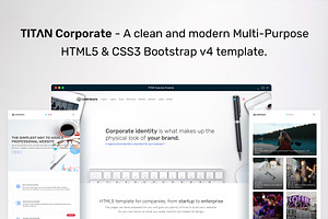 TITAN Corporate - HTML Template