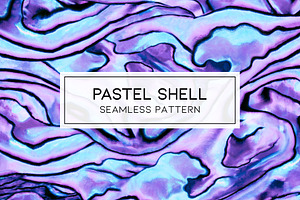 Pastel Shell Seamless Pattern