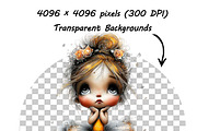 Cute Fairytale Characters Clipart, an Illustration by one-touch (Thumbnail 11 of 11)