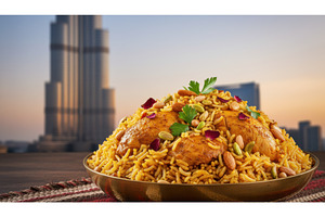 Traditional Arabic chicken Mandi, a Food & Drink Photo by Igor Tichonow