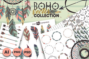 Boho Vector Collection