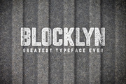 Blocklyn Font Family + Mockups, a Sans Serif Font by Design Panoply (Thumbnail 10 of 10)