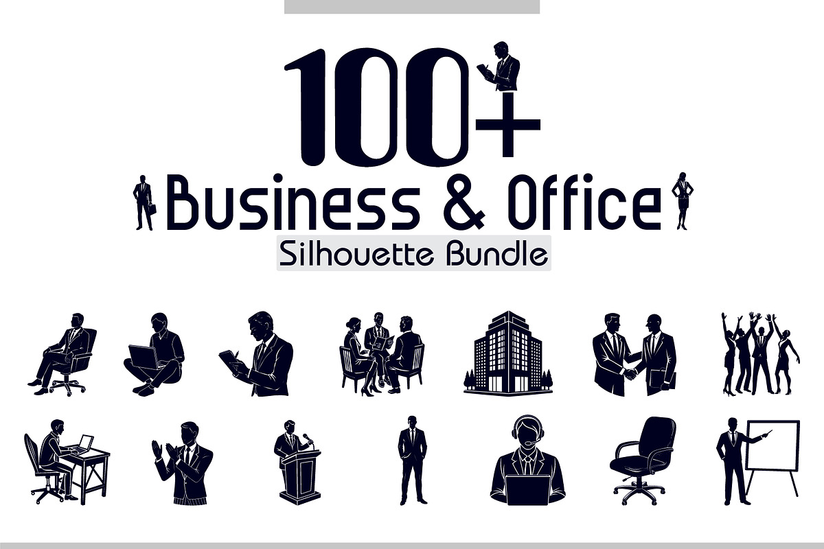 Business & Professions Silhouette, an Illustration by Creative_View (Photo 1 of 4)