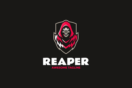 Esport Reaper Logo Design, a Branding & Logo Template by Artnivora.Std
