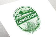 Cannabis Farm Logo, a Branding & Logo Template by Shwet Art (Thumbnail 2 of 2)