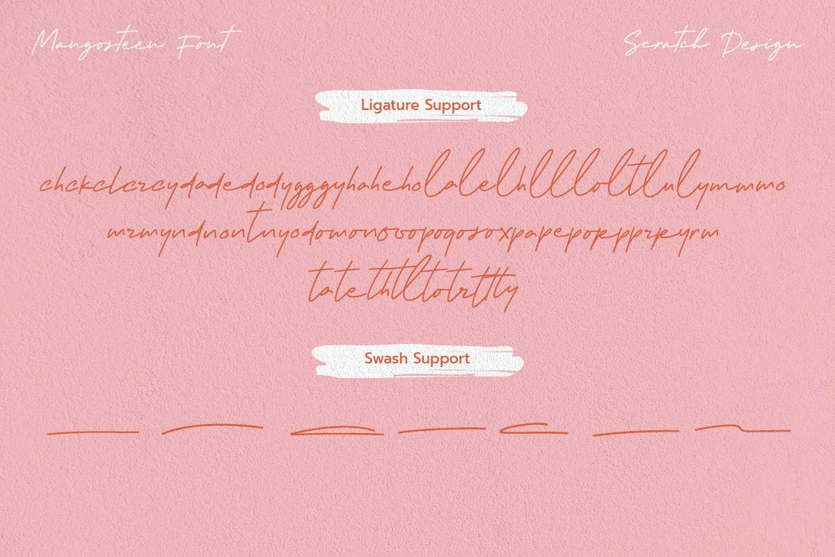 Mangosteen | Font Duo, a Script Font by Scratch Design (Photo 12 of 13)