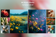 Ethereal Floral Blur Backgrounds, a Beauty & Fashion Photo by MarkoPresets (Thumbnail 4 of 10)