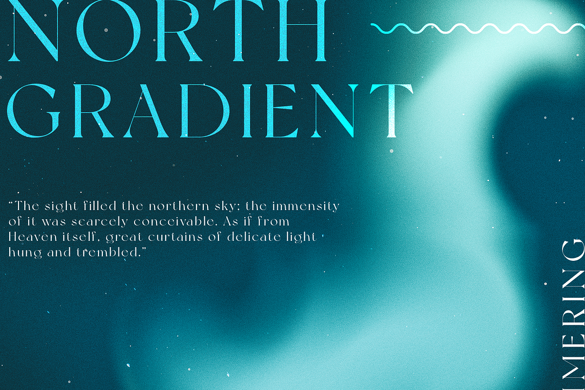 Northern lights - Gradient Textures, a Texture Graphic by Pamyatka Shop (Photo 2 of 14)