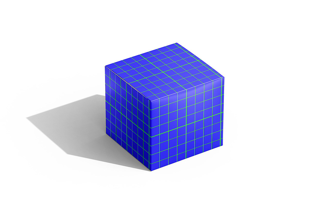 Square Box Mockup, a Packaging Mockup by Ram Studio (Photo 7 of 17)