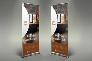 Restaurant - Roll Up Banner