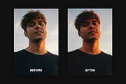 Old Magazine Halftone Photo Effect, a Texture Graphic by Design Squad (Thumbnail 3 of 7)