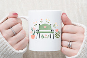 Romantic Château Watercolor Clipart, an Illustration by Sublimation Artist (Thumbnail 4 of 6)