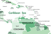 Detailed World Map 60x40 max - jpeg, an Illustration by Plums Pixel Love (Thumbnail 6 of 12)