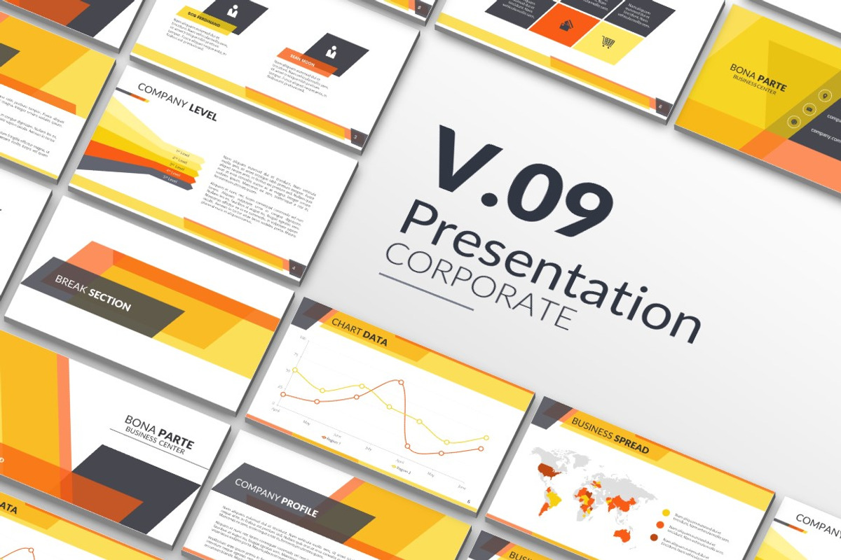 Presentation Corporate 09, a Presentation Template by SlideKingdom (Photo 1 of 3)