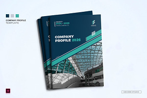 Company Profile Template, a Brochure Template by UnicodeID