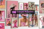 Cowgirl wall prints, Western Posters, a Background Photo by Chipshpow Graphics (Thumbnail 1 of 10)