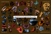 SACRED ARCHIVE Collage Elements, an Object Graphic by angelainthefields (Thumbnail 8 of 11)