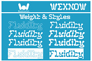 Fluidity font, a Font by weknow (Thumbnail 7 of 8)