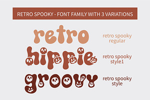 Retro Spooky - Retro Halloween Font