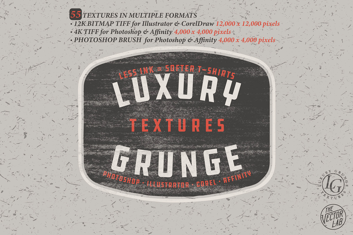 Luxury Grunge Textures, a Texture Graphic by TheVectorLab (Photo 5 of 11)