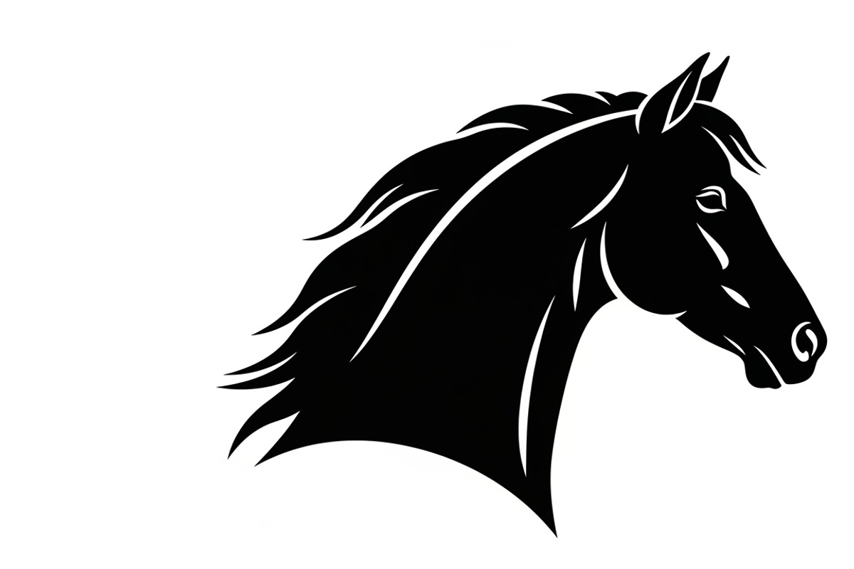 Elegant horse head wall decor design, an Illustration by Amazin_art (Photo 18 of 25)