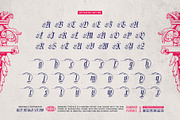 Bromora Typeface, a Blackletter Font by alit design (Thumbnail 11 of 20)