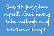 CS Sandra – Handwritten Script Font, a Script Font by Craft Supply Co. (Thumbnail 3 of 8)