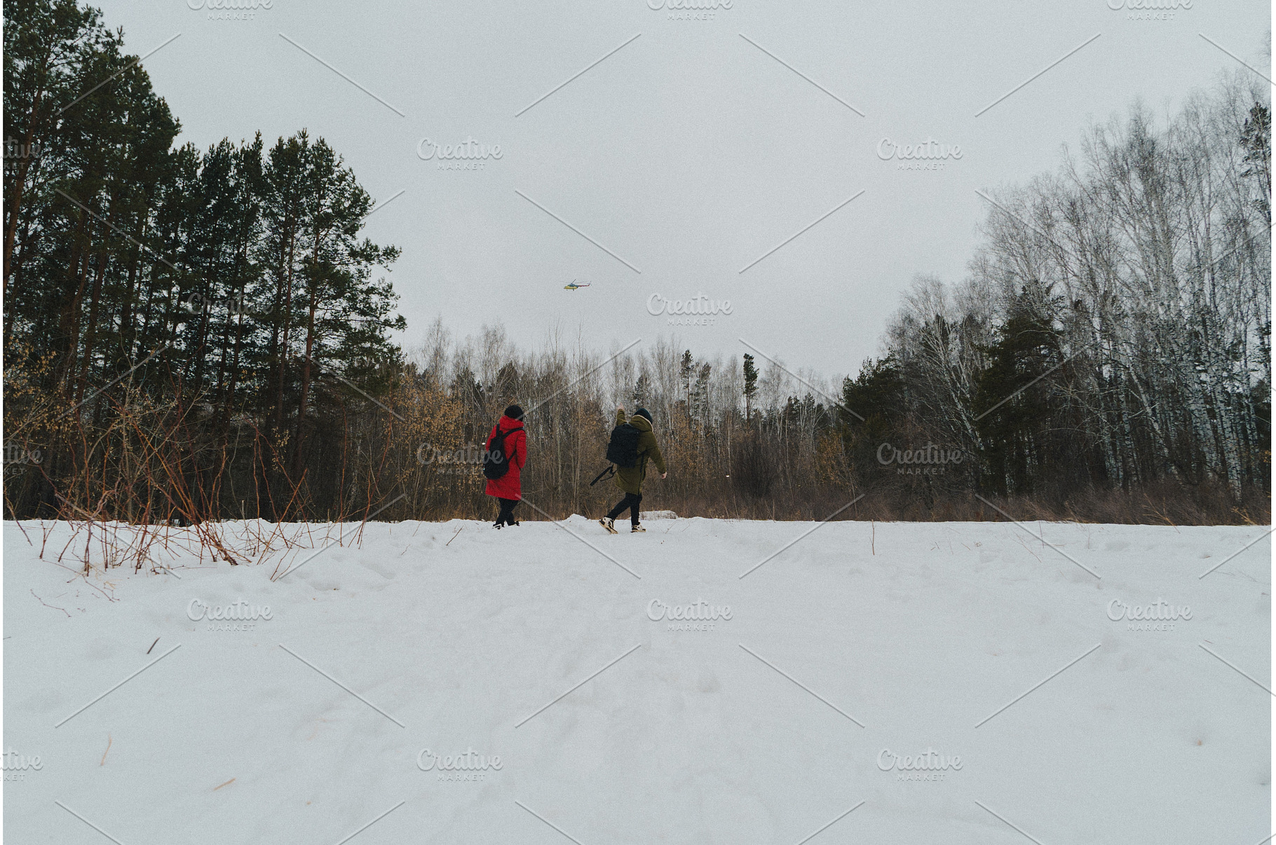 Two individuals dressed warmly in, a Nature Photo by darksoul72