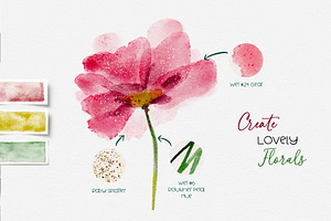 Watercolor Workbook Botanical