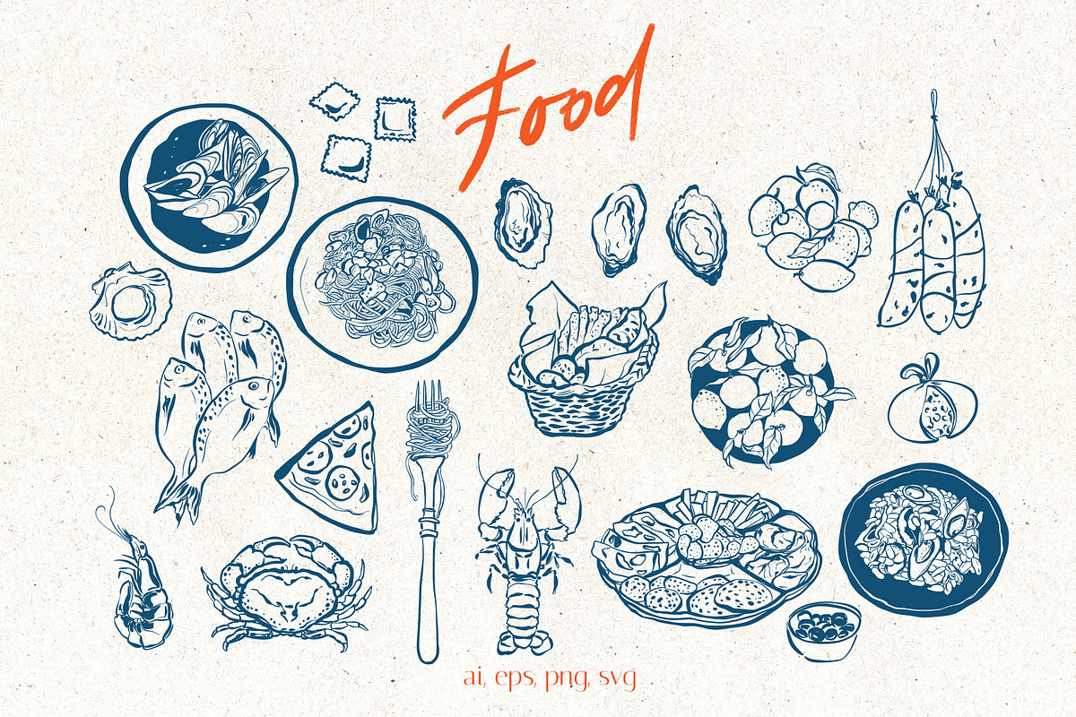 Mediterranean illustration Dolce, an Object Illustration by Yuliya Derbisheva (Photo 8 of 15)