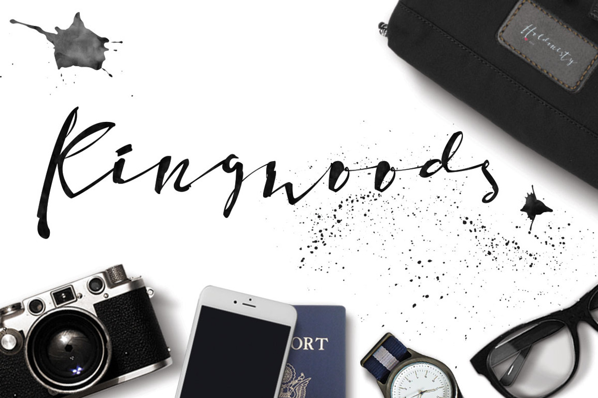 Holdenisty Typeface preview 4