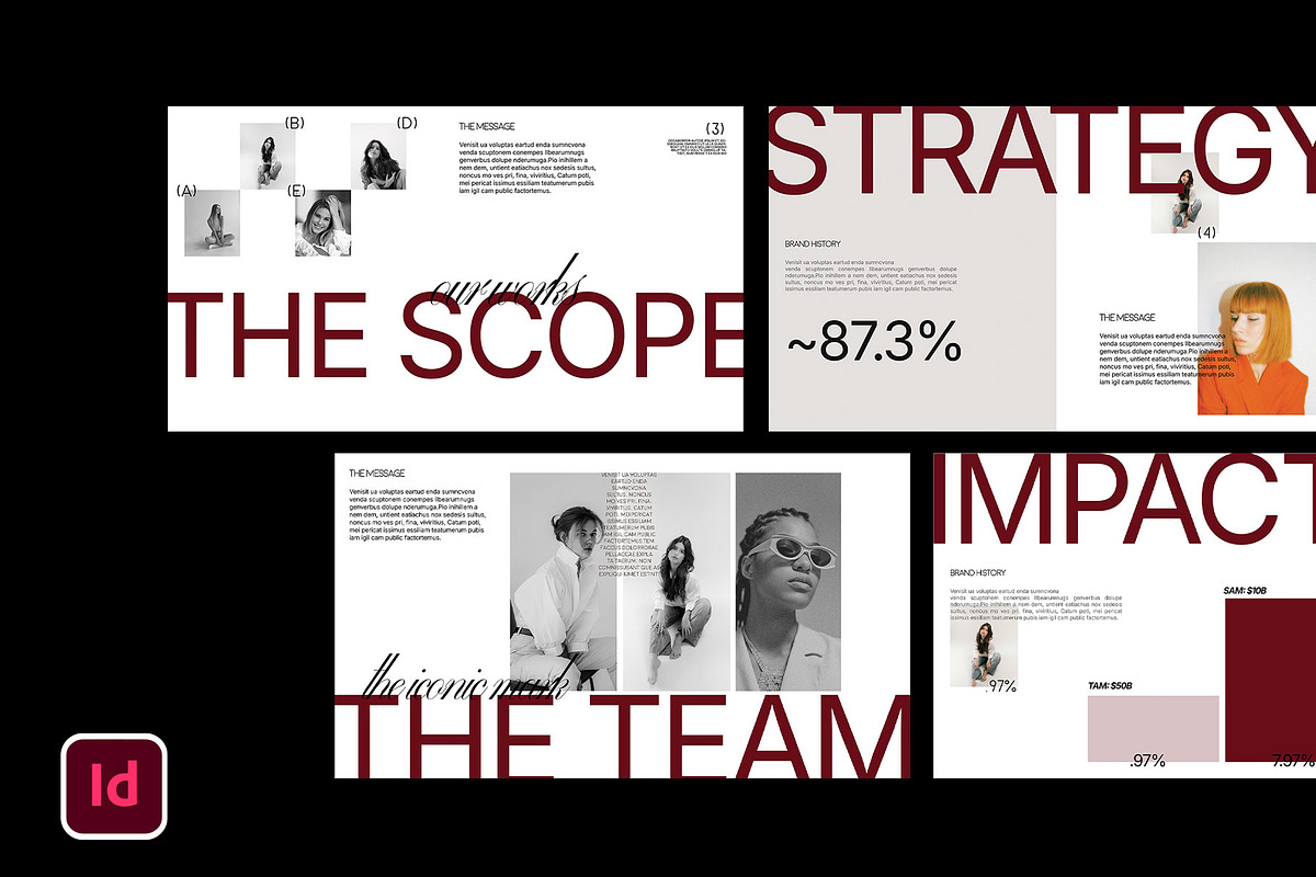 Creative Proposal Presentation Deck, a Presentation Template by Templeste (Photo 4 of 5)