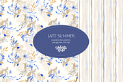 Late Summer Patterns, a Wallpaper Graphic by Webvilla Studio (Thumbnail 1 of 7)