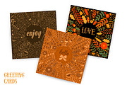 Set of doodle leaf and flowers, a Decorative Illustration by Markovka (Thumbnail 5 of 5)