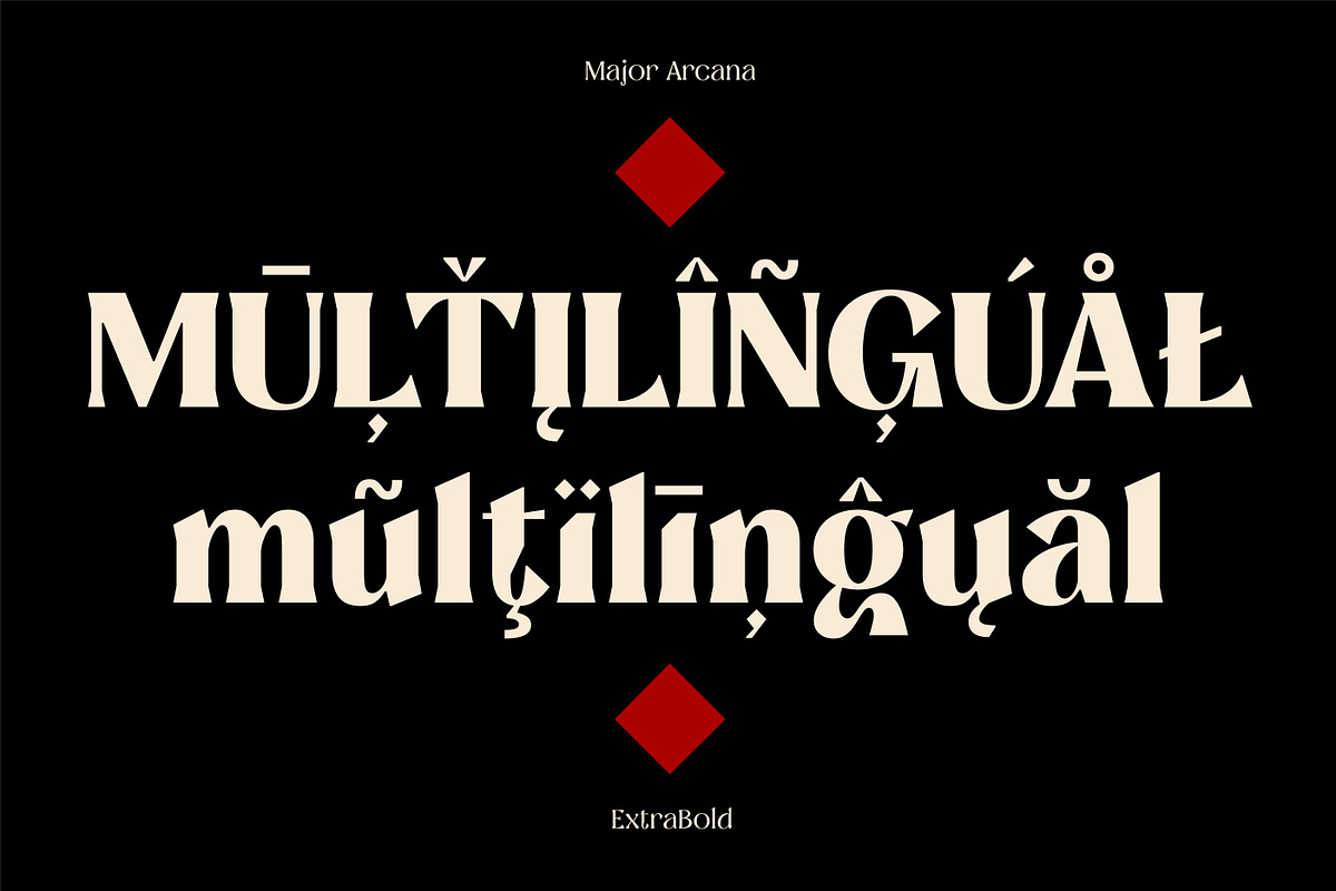 MAJOR ARCANA - Display Variable Type, a Serif Font by Artflorara (Photo 14 of 21)