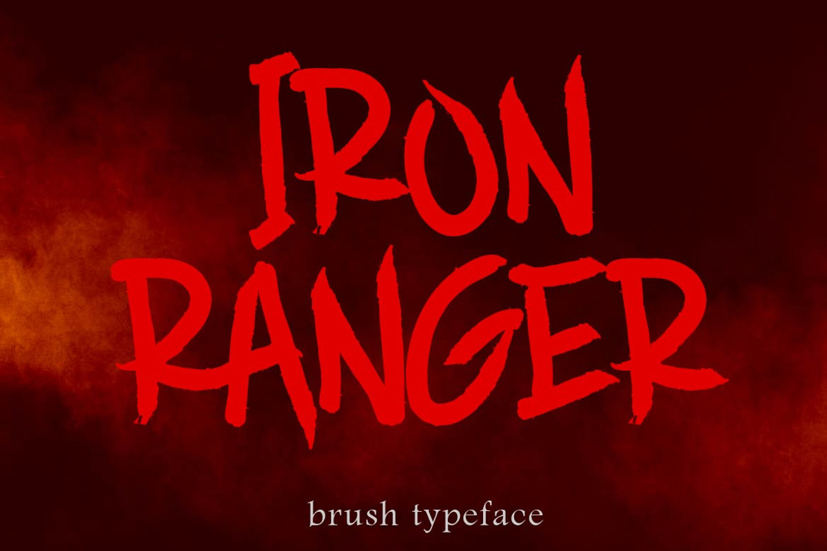 Brush Font Bundle 45 Fonts, a Blackletter Font by AMINMARIO (Photo 18 of 45)