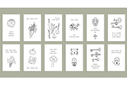 Set of funny cards, a Card Template by WINS Doodle shop (Thumbnail 3 of 5)