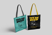 Tote Bag Mockup, a Product Mockup by bimockup (Thumbnail 5 of 6)