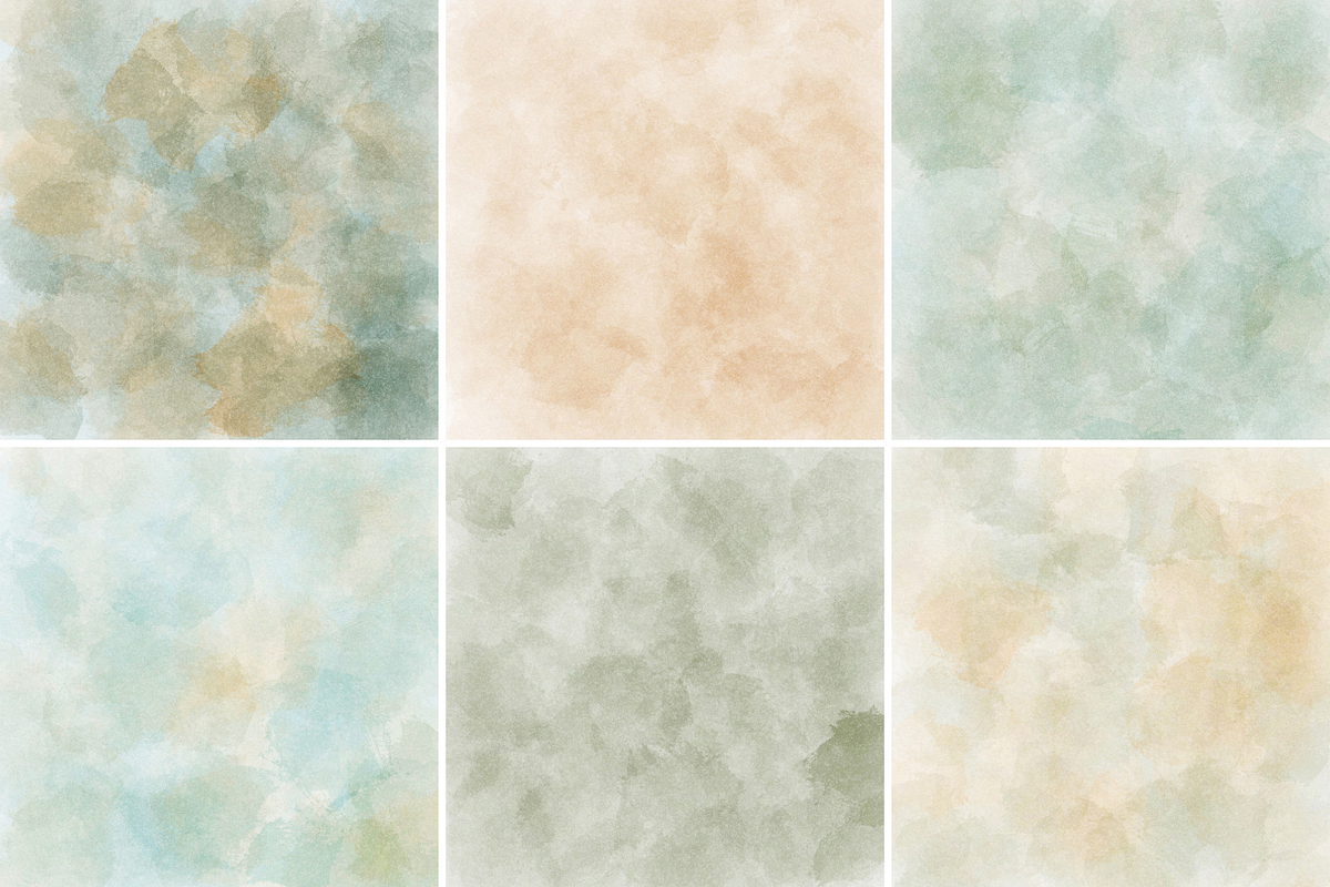 30 Abstract Watercolor Backgrounds, a Texture Graphic by Kat Anti (Photo 2 of 8)