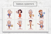Famous scientists • Volume 1, an Education Illustration by Yeticrab (Thumbnail 1 of 4)